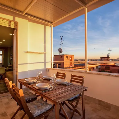 Penthouse Lux With Panoramic View Rome