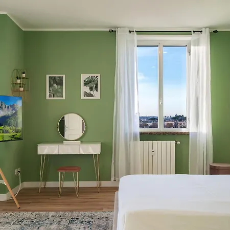 Penthouse Lux With Panoramic View Rome