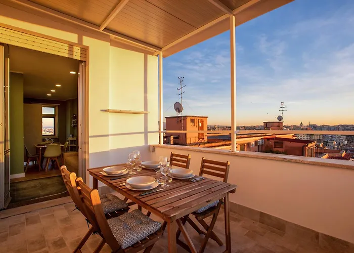 Penthouse Lux With Panoramic View Рим